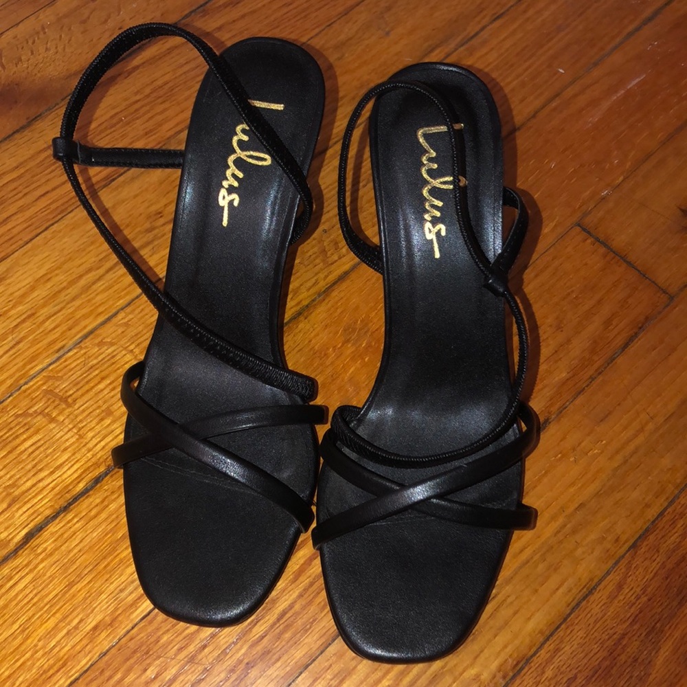 Black heels